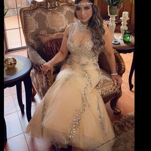 Mermaid style PROM gown dress